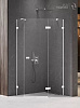 Картинка анонса товара «душевой уголок new trendy avexa white r 100x80x200 exk-3869 белый»