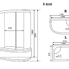 Душевая кабина Timo Standart Т-6610 Silver L 110x85x220, турецкая баня хамам Душевая кабина Timo Standart Т-6610 Silver L 110x85x220, турецкая баня хамам
