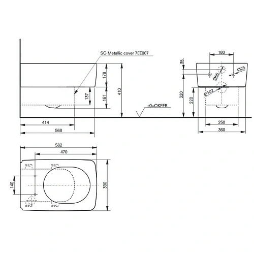 Унитаз SMART Toto SG CW512YR+9AE0017 безободковый, Крышка-сиденье с функцией биде Унитаз SMART Toto SG CW512YR+9AE0017 безободковый, Крышка-сиденье с функцией биде