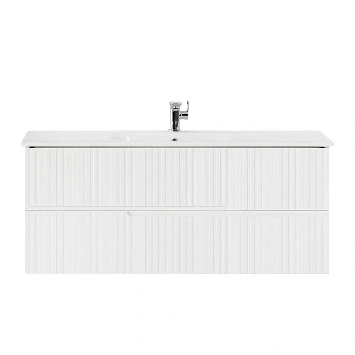 Тумба под раковину CEZARES DUET-1200-2C-SO-BO Bianco Opaco 1170x450 подвесная Тумба под раковину CEZARES DUET-1200-2C-SO-BO Bianco Opaco 1170x450 подвесная