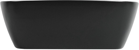 Раковина Aquanet Trend-1-MB 40 накладная, черная матовая TREND-1-MB Раковина Aquanet Trend-1-MB 40 накладная, черная матовая TREND-1-MB
