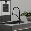 Смеситель для кухни Sancos Dora SC4003MB под фильтр, черный матовый Смеситель для кухни Sancos Dora SC4003MB под фильтр, черный матовый