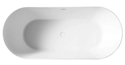 Ванна отдельностоящая ABBER AB9222-1.5 150x70 универсальная, белая акриловая Ванна отдельностоящая ABBER AB9222-1.5 150x70 универсальная, белая акриловая