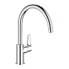 Смеситель для кухни GROHE BauCurve, высокий излив, хром (31231001) Смеситель для кухни GROHE BauCurve, высокий излив, хром (31231001)