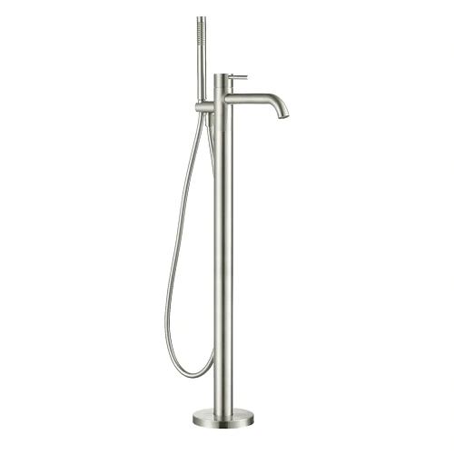 Смеситель для ванны AQUAme Siena AQM6218BN никель шлифованный Смеситель для ванны AQUAme Siena AQM6218BN никель шлифованный