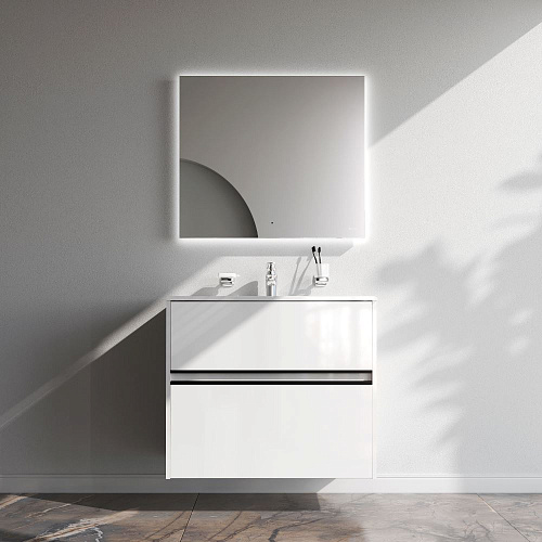 Тумба под раковину AM.PM Sense M7BFUX0802WG универсальная, 80 см, белый Тумба под раковину AM.PM Sense M7BFUX0802WG универсальная, 80 см, белый