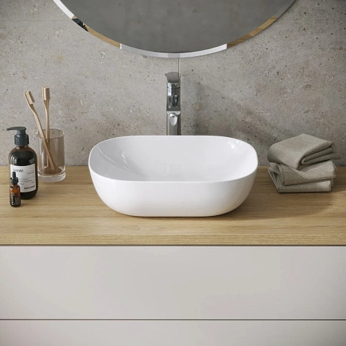 Раковина GROSSMAN Style GR-3051 Style (455x330x130) белый Раковина GROSSMAN Style GR-3051 Style (455x330x130) белый