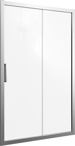 Душевая дверь STWORKI Стокгольм 120 см профиль хром матовый, раздвижная, прозрачное стекло 409024 Душевая дверь STWORKI Стокгольм 120 см профиль хром матовый, раздвижная, прозрачное стекло 409024