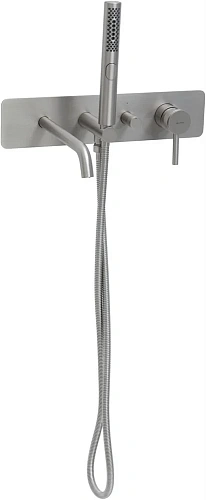 Смеситель для ванны Allen Brau Priority 5.31A06-BN (с внутренней частью) никель Смеситель для ванны Allen Brau Priority 5.31A06-BN (с внутренней частью) никель