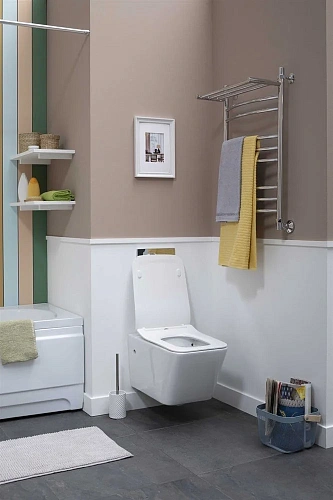 Унитаз подвесной Aquanet Rimless Tavr-W BL-103N-WHT TAVR-W с сиденьем Унитаз подвесной Aquanet Rimless Tavr-W BL-103N-WHT TAVR-W с сиденьем