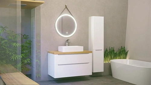 Шкаф-пенал STWORKI Берген 150 белый 542520 Шкаф-пенал STWORKI Берген 150 белый 542520