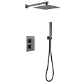 Душевая система ABBER Daheim AF8251NG скрытого монтажа без излива, термостат, никель Душевая система ABBER Daheim AF8251NG скрытого монтажа без излива, термостат, никель