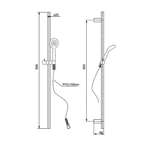 Смеситель для кухни Paini Hybrid HKPA557TK механический, сталь Смеситель для кухни Paini Hybrid HKPA557TK механический, сталь