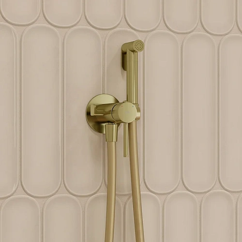 Гигиенический душ IDDIS 005MGR0i08 матовое золото Гигиенический душ IDDIS 005MGR0i08 матовое золото