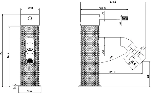 Смеситель для биде Allen Brau Priority 4.0 5.31С04-00 хром Смеситель для биде Allen Brau Priority 4.0 5.31С04-00 хром