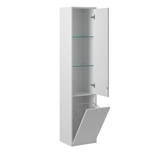 Шкаф-пенал BRIZ Монца п6к-35 правый 237 04-06к35-00 02 БЕЛ белый Шкаф-пенал BRIZ Монца п6к-35 правый 237 04-06к35-00 02 БЕЛ белый