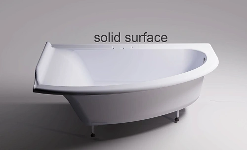 Ванна из искусственного камня Astra-Form Анастасия 01010063 левая, Solid Surface 1820х1250 Ванна из искусственного камня Astra-Form Анастасия 01010063 левая, Solid Surface 1820х1250