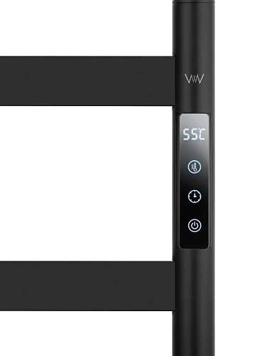 Полотенцесушитель электрический Wonzon & Woghand напольный, черный матовый (WW-A406-MB) Полотенцесушитель электрический Wonzon & Woghand напольный, черный матовый (WW-A406-MB)