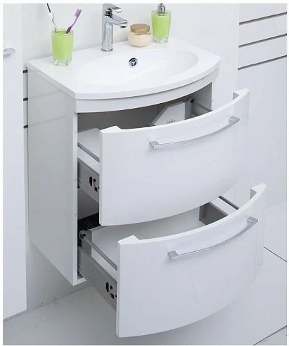 Тумба под раковину De Aqua Лонг 60 белый 167119 Тумба под раковину De Aqua Лонг 60 белый 167119