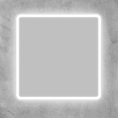 Зеркало BelBagno SPC-MAR-800-800-LED-BTN 12W 220-240V 800x30x800 с подсветкой и кнопочным выключателем Зеркало BelBagno SPC-MAR-800-800-LED-BTN 12W 220-240V 800x30x800 с подсветкой и кнопочным выключателем