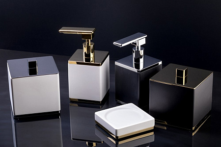 Стакан Boheme белый-золото 10961-W-G