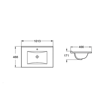 Раковина Vincea VBS-13100MB керамическая, цвет черный матовый Раковина Vincea VBS-13100MB керамическая, цвет черный матовый
