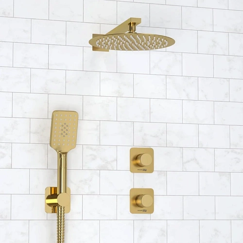 Душевая система WasserKRAFT A8251.306.180.259.285.194.201 встраиваемая золото Душевая система WasserKRAFT A8251.306.180.259.285.194.201 встраиваемая золото