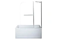 Шторка на ванну Aquanet SG-1200, прозрачное стекло 00209412 Шторка на ванну Aquanet SG-1200, прозрачное стекло 00209412