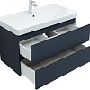 Тумба под раковину Aquanet Вега 2.0 90 маренго 00337950 подвесная Тумба под раковину Aquanet Вега 2.0 90 маренго 00337950 подвесная