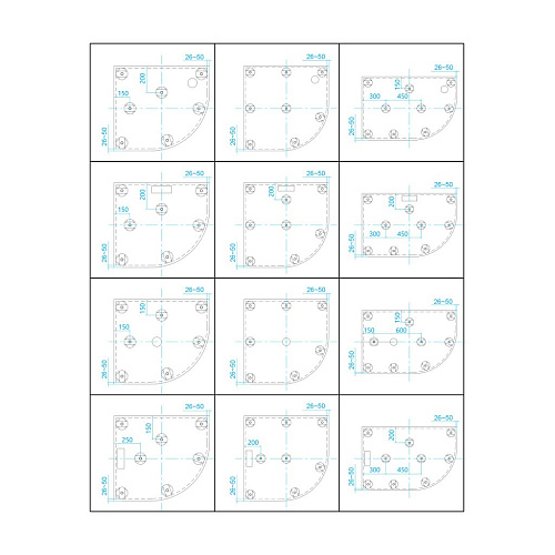 Душевой поддон RGW Stone Tray ST/T-G 800x800 мм 16155088-02 трапеция графит \ серый Душевой поддон RGW Stone Tray ST/T-G 800x800 мм 16155088-02 трапеция графит \ серый