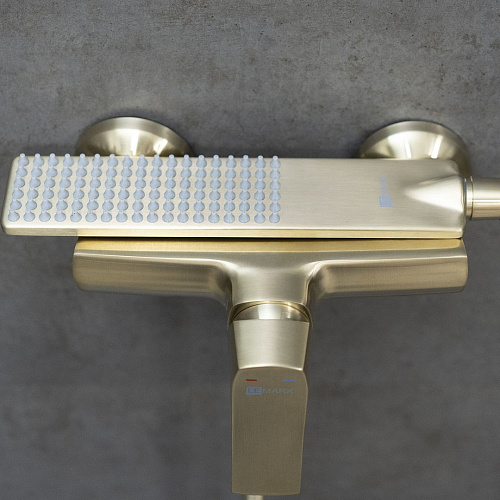 Смеситель для душа Lemark Ursus LM7203BG, брашированное золото Смеситель для душа Lemark Ursus LM7203BG, брашированное золото