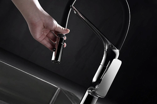 Смеситель для кухни Vincea VKF-115CH, хром Смеситель для кухни Vincea VKF-115CH, хром