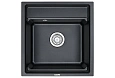 Кухонная мойка Granula KS-5002, ШВАРЦ (чёрный металлик), кварц 510х500 Кухонная мойка Granula KS-5002, ШВАРЦ (чёрный металлик), кварц 510х500