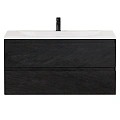 Тумба под раковину CEZARES MOLVENO-100-2C-SO-NR Nero 1000x500 подвесная Тумба под раковину CEZARES MOLVENO-100-2C-SO-NR Nero 1000x500 подвесная