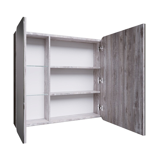 Зеркальный шкаф GROSSMAN ТАЛИС-80 см Лев. бетон пайн 80x75 208009 Зеркальный шкаф GROSSMAN ТАЛИС-80 см Лев. бетон пайн 80x75 208009