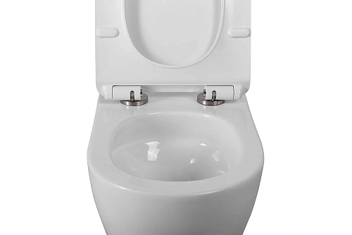 Унитаз подвесной BelBagno SFERA-TOR BB046CH-TOR/BB2111SC безободковый с сиденьем Унитаз подвесной BelBagno SFERA-TOR BB046CH-TOR/BB2111SC безободковый с сиденьем