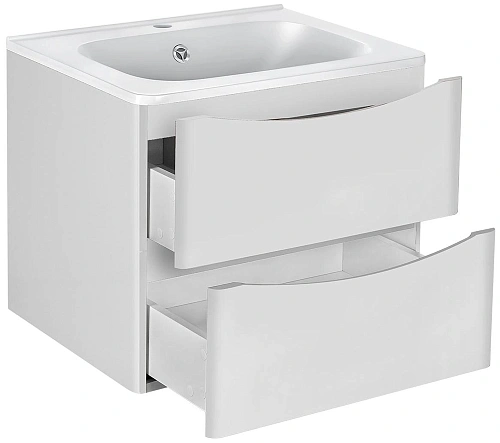 Тумба под раковину Vincea Paola 60 G.White VMC-2P600GW Тумба под раковину Vincea Paola 60 G.White VMC-2P600GW