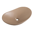 Раковина BelBagno BB1404-H316 605x370x150 бежевая матовая Раковина BelBagno BB1404-H316 605x370x150 бежевая матовая
