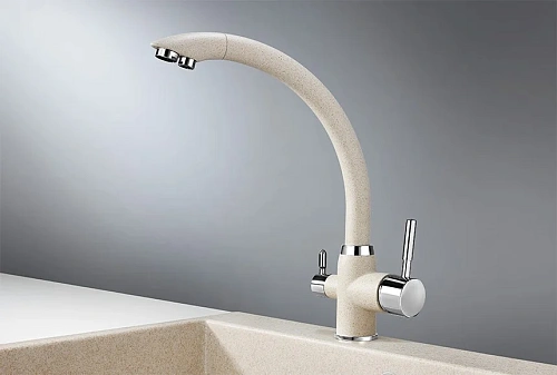 Смеситель для кухни Granula 2167, ПИРИТ Смеситель для кухни Granula 2167, ПИРИТ