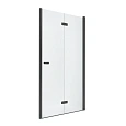 Душевая дверь NEW TRENDY NEW SOLEO BLACK складные R 120x195 D-0228A (черный) Душевая дверь NEW TRENDY NEW SOLEO BLACK складные R 120x195 D-0228A (черный)