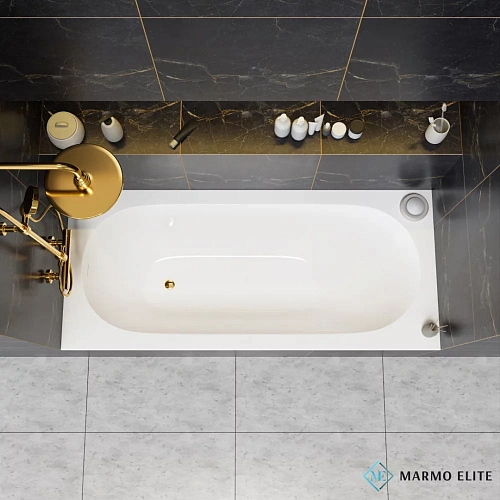 Ванна из искусственного камня Marmo-Elite Асти PW-180-80-2 1800x800 щелевой перелив, глянцевая Ванна из искусственного камня Marmo-Elite Асти PW-180-80-2 1800x800 щелевой перелив, глянцевая