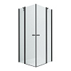 Картинка анонса товара «душевой уголок new trendy new soleo black 2d 90x120x195 k-0555 (черный)»