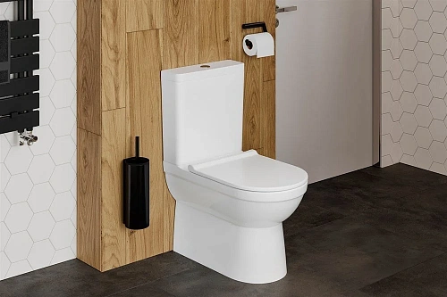 Унитаз напольный STWORKI Rotenburg BTW62 426464 компакт с сиденьем Унитаз напольный STWORKI Rotenburg BTW62 426464 компакт с сиденьем