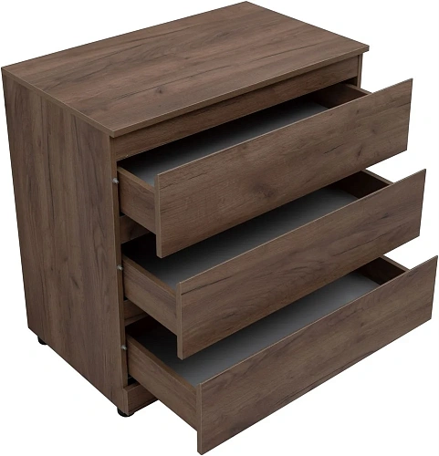 Комод Aquanet Сканди 800x480 Дуб крафт (3 ящика) 00302544 Комод Aquanet Сканди 800x480 Дуб крафт (3 ящика) 00302544