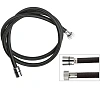 Душевой шланг Remer 332CNNY120, черный 120 см