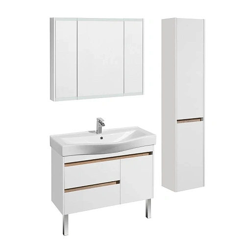 Тумба под раковину Aquaton Нортон 100 белая 1A249001NT010 Тумба под раковину Aquaton Нортон 100 белая 1A249001NT010