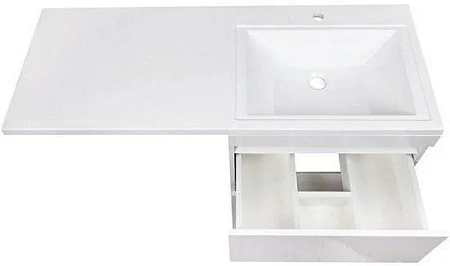 Тумба под раковину Style Line Даллас 120, Люкс белая, PLUS СС-00000469 Тумба под раковину Style Line Даллас 120, Люкс белая, PLUS СС-00000469