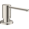 Дозатор жидкого мыла Hansgrohe A41 40438800, под сталь Дозатор жидкого мыла Hansgrohe A41 40438800, под сталь
