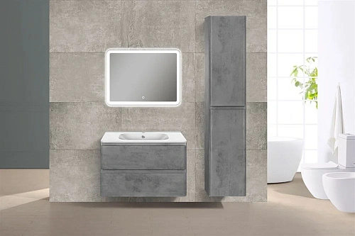 Тумба под раковину Vincea Vico 80 Beton VMC-2V800BT Тумба под раковину Vincea Vico 80 Beton VMC-2V800BT