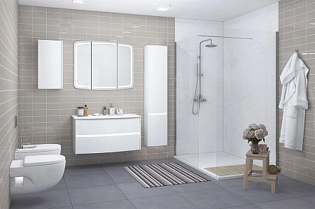 Шкаф Aquaton Астера правый белый 1A195503AS01R Шкаф Aquaton Астера правый белый 1A195503AS01R